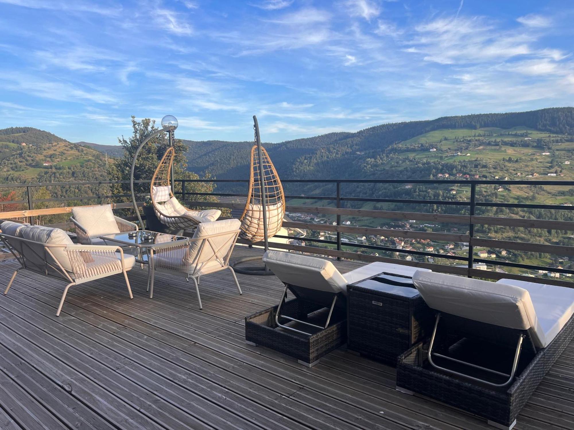 Ferienwohnung Grand Cerf - Vue Panoramique La Bresse-Gerardmer Exterior foto