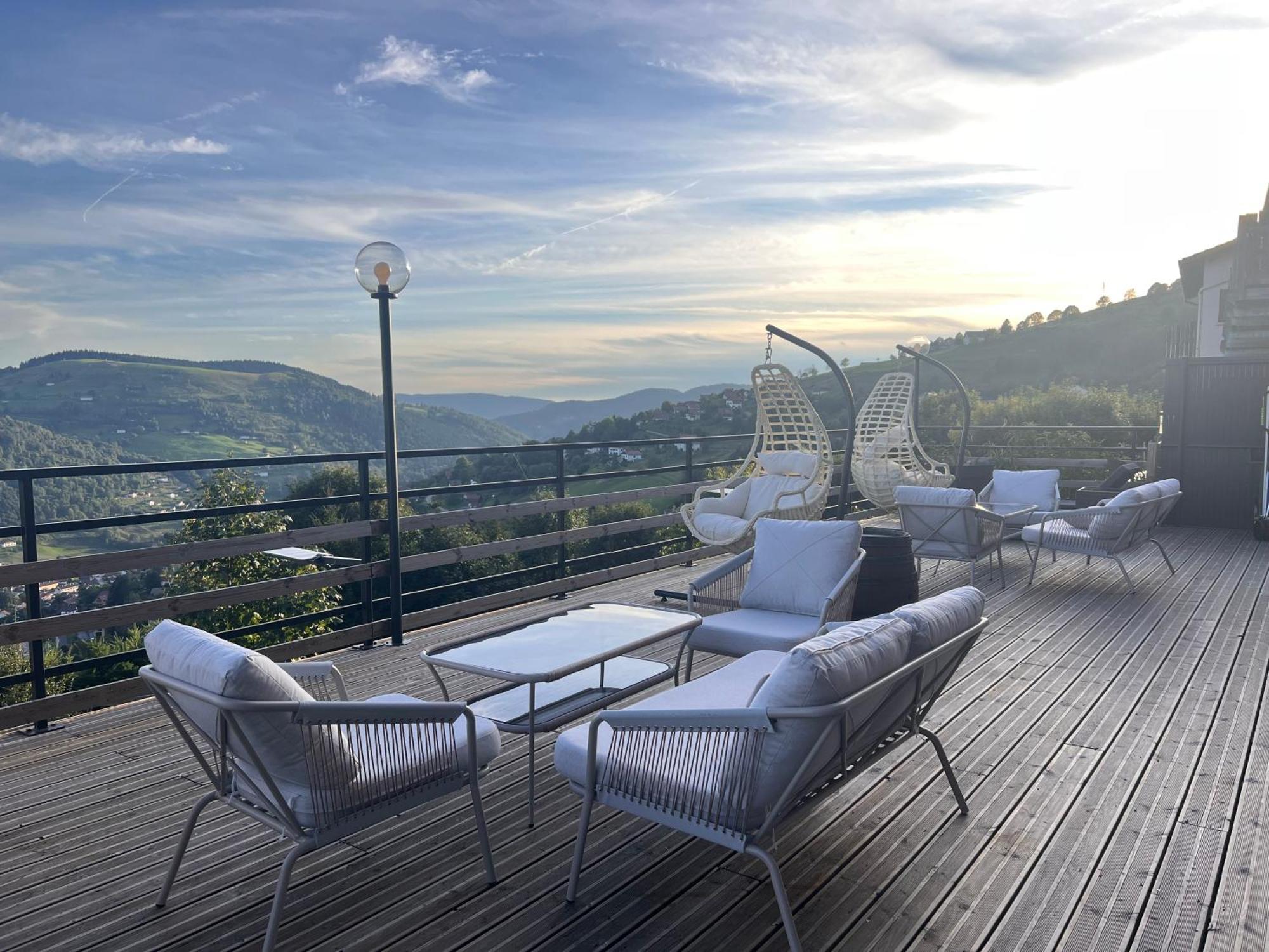 Ferienwohnung Grand Cerf - Vue Panoramique La Bresse-Gerardmer Exterior foto